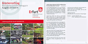 Unser Ortsverein Erfurt im 'Br&uuml;ckenschlag'
