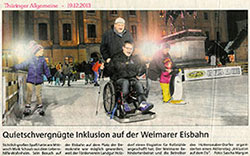 Inklusion auf dem Eis